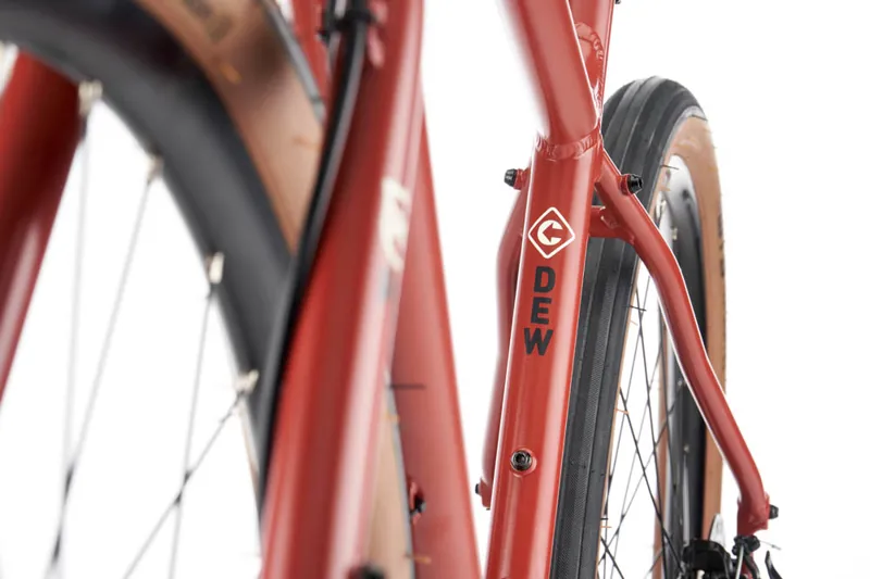 Kona Dew 2024 Hybrid Bike - Satin Bloodstone-9