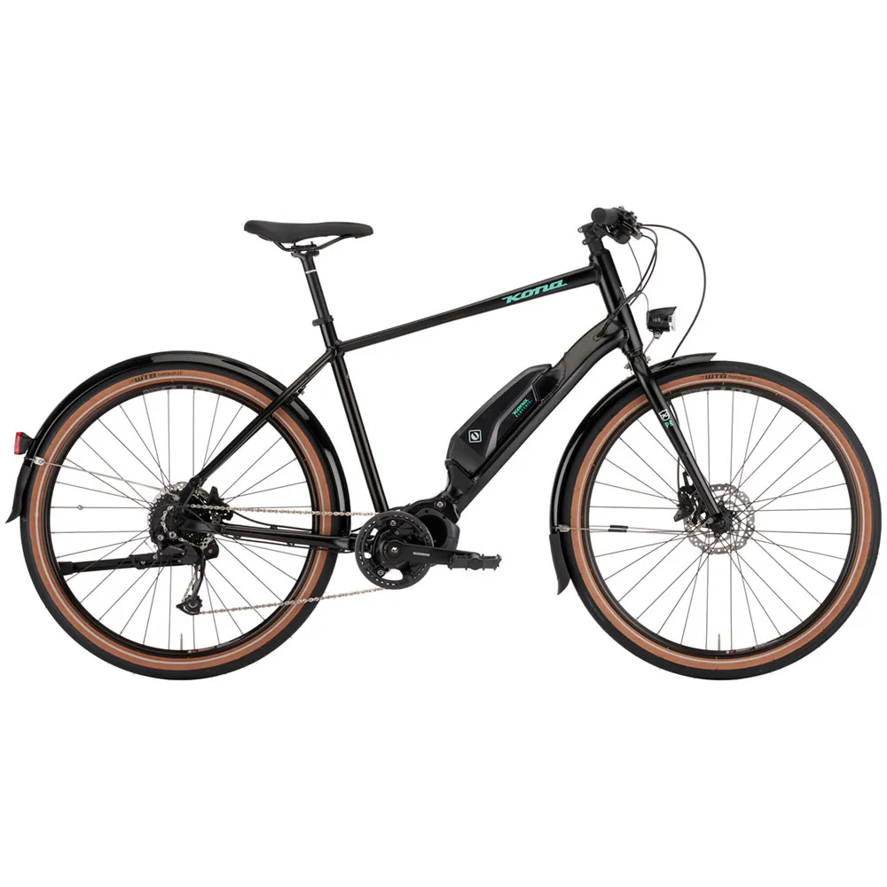 uPRISE Bikes Kona Dew-E 2025 Electric Urban Bike - Satin Black | Price match, 365 day return s, 18-Month Warranty, Finance Available & Free UK Delivery
