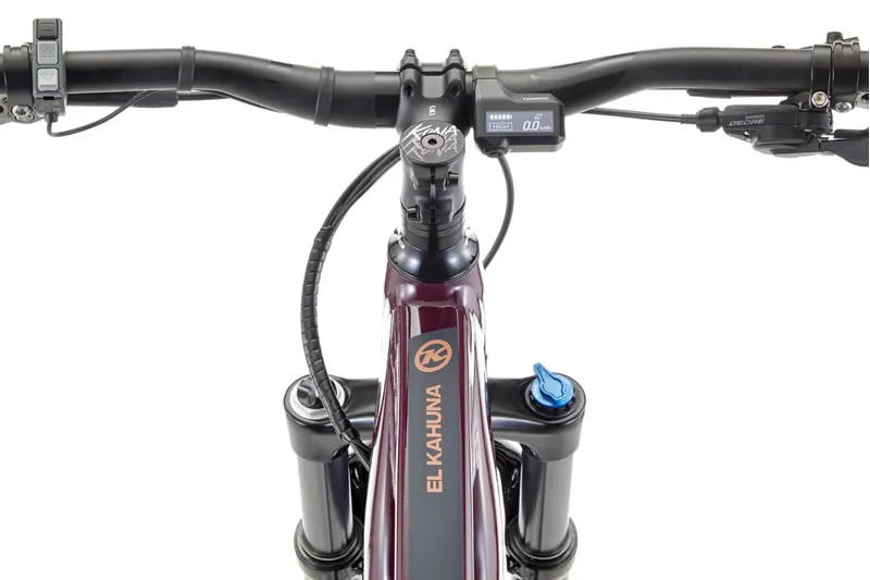 Kona El Kahuna 29er 2025 Electric Mountain Bike - Gloss Plum-4