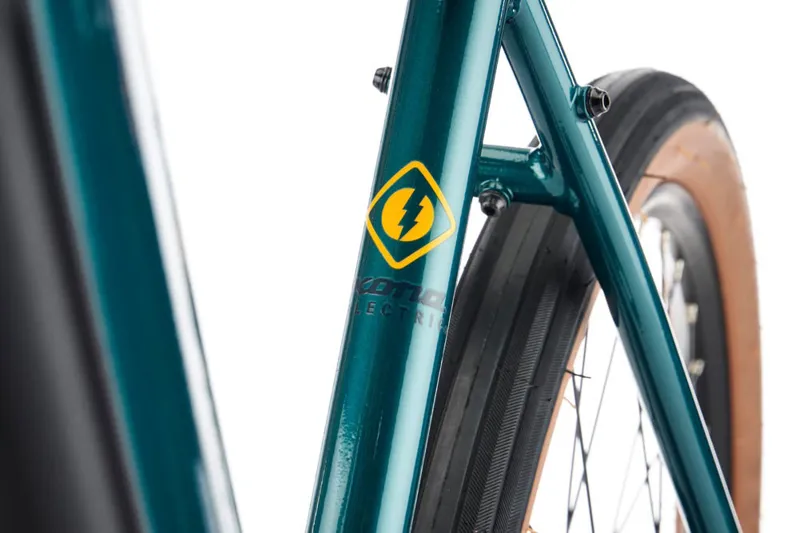 Kona Rove NRB HD 2025 Electric Gravel Road Bike - Gloss Satin Green-6