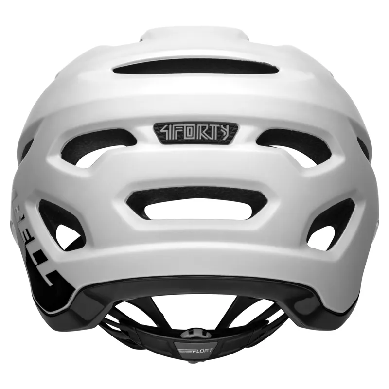 Bell 4Forty MTB Helmet - Cliffhanger Gloss/Matte White/Black -3