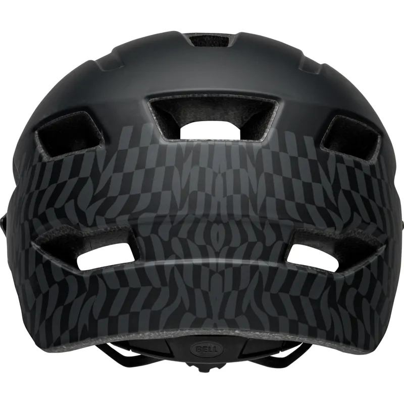 Bell Sidetrack Child Helmet  - 47-54cm - Wavy Checks/Matte Black-2