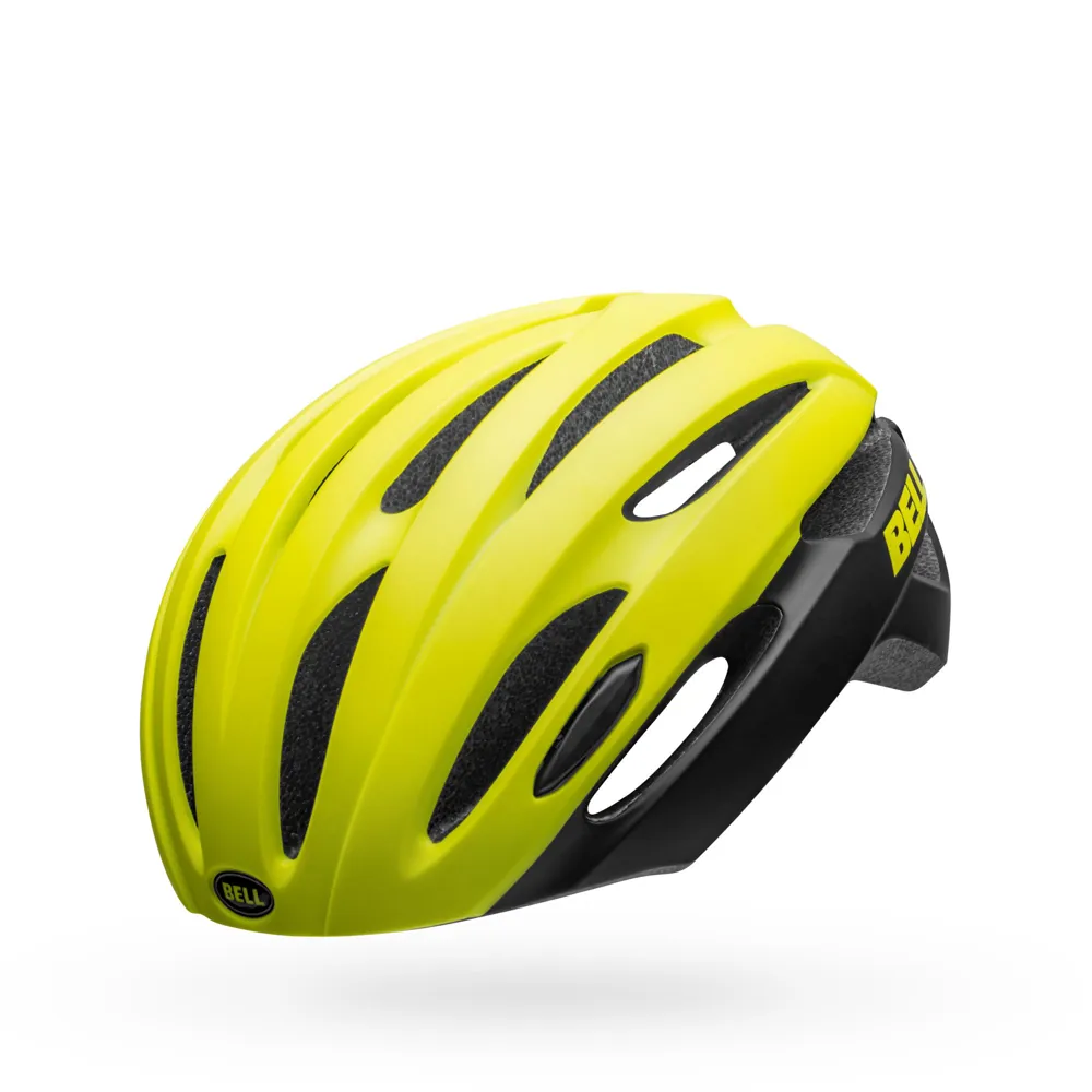 uPRISE Bikes Bell Avenue Led Road Helmet - Matte/Gloss Hi-Viz/Black | Price match, 365 day return s, 18-Month Warranty, Finance Available & Free UK Delivery