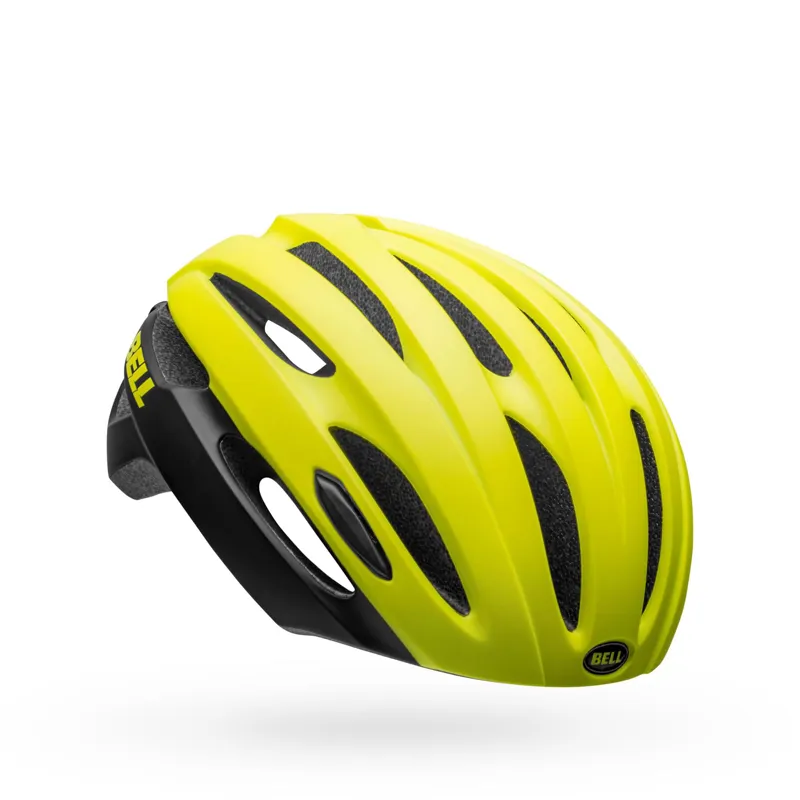 Bell Avenue Led Road Helmet - Matte/Gloss Hi-Viz/Black-1