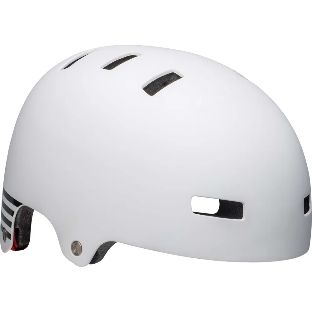 uPRISE Bikes Bell Local BMX Helmet - Matt White | Price match, 365 day return s, 18-Month Warranty, Finance Available & Free UK Delivery