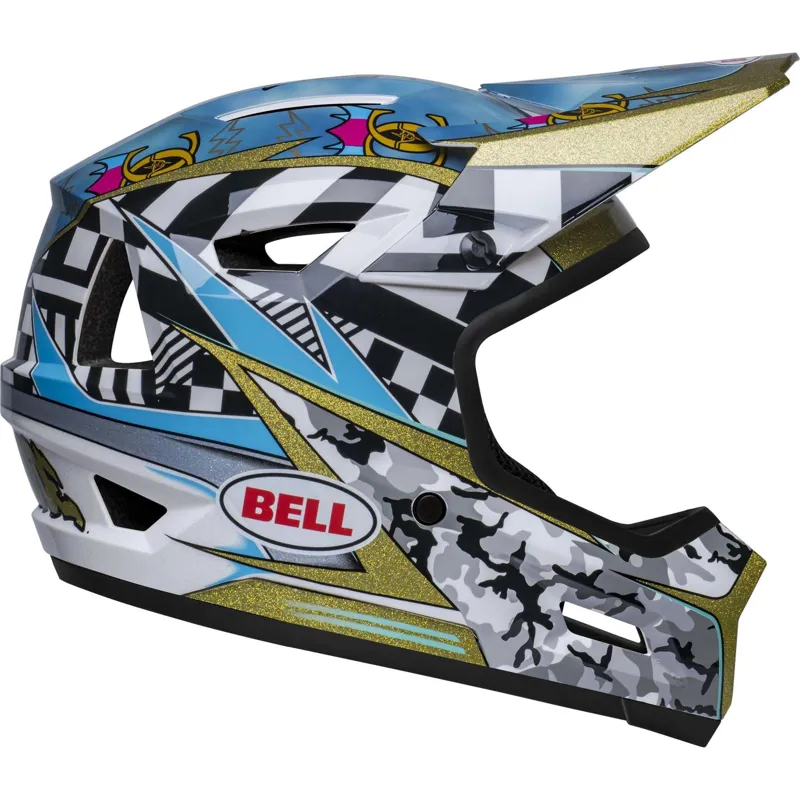 Bell Sanction 2 DLX Mips Full Face Helmet -Caiden 24 Gloss Black/White