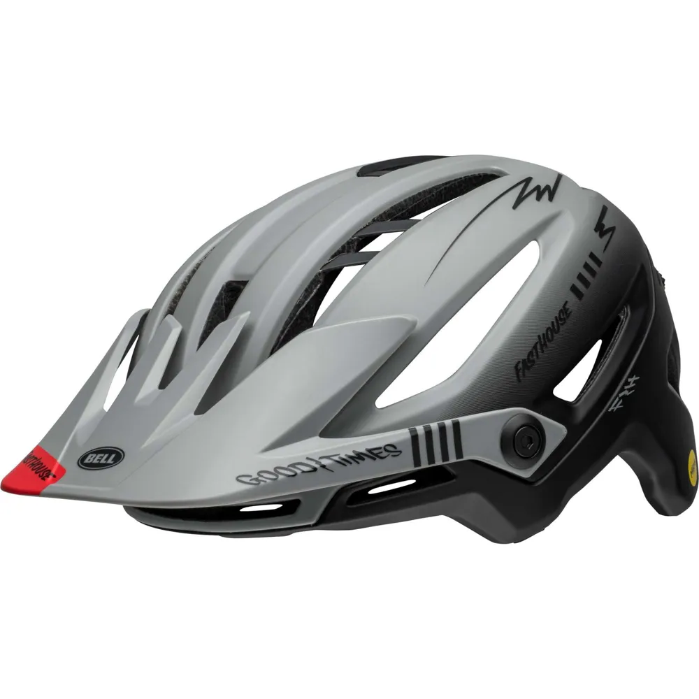 uPRISE Bikes Bell Sixer Mips MTB Helmet - Fasthouse After Hours Matte Grey/Black | Price match, 365 day return s, 18-Month Warranty, Finance Available & Free UK Delivery