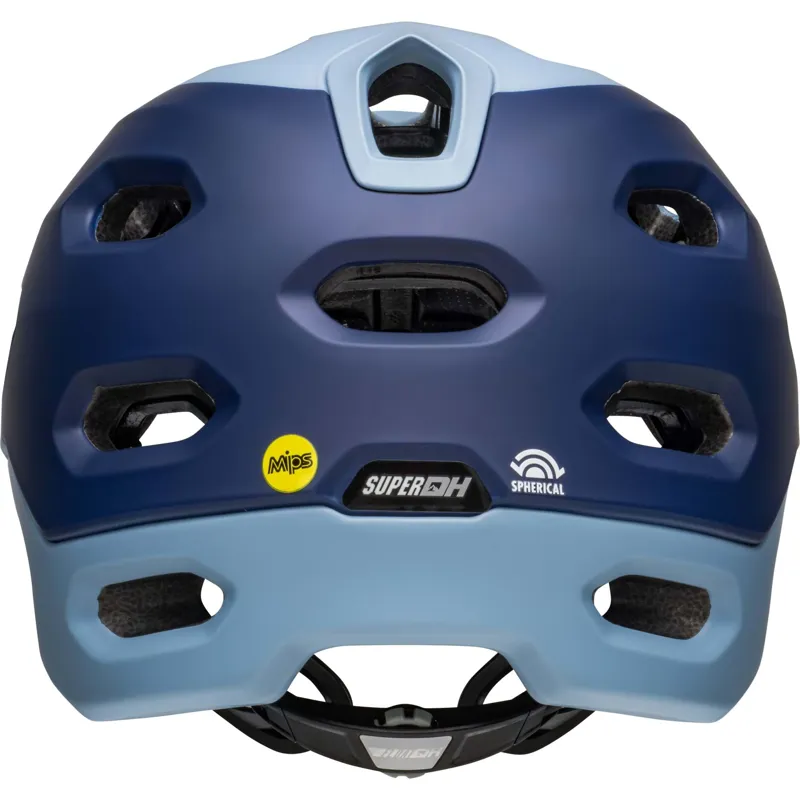 Bell Super DH MIPS Full Face Helmet Matt Light Blue Navy