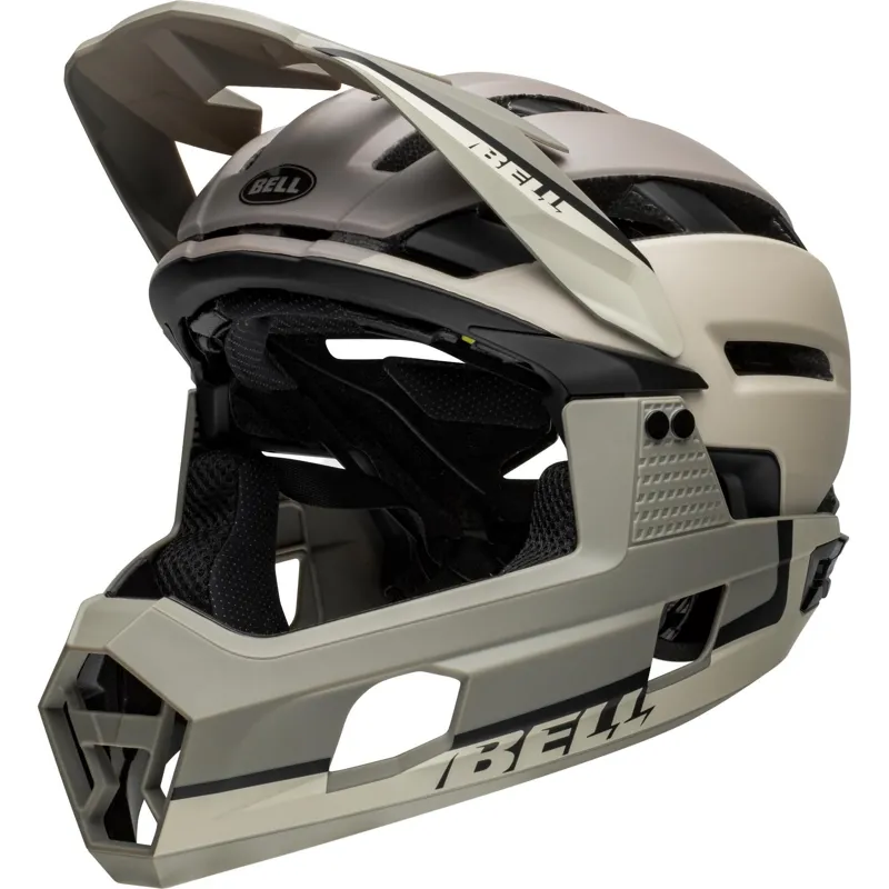 Bell Super Air R Mips Full Face Helmet Matte Cement Grey
