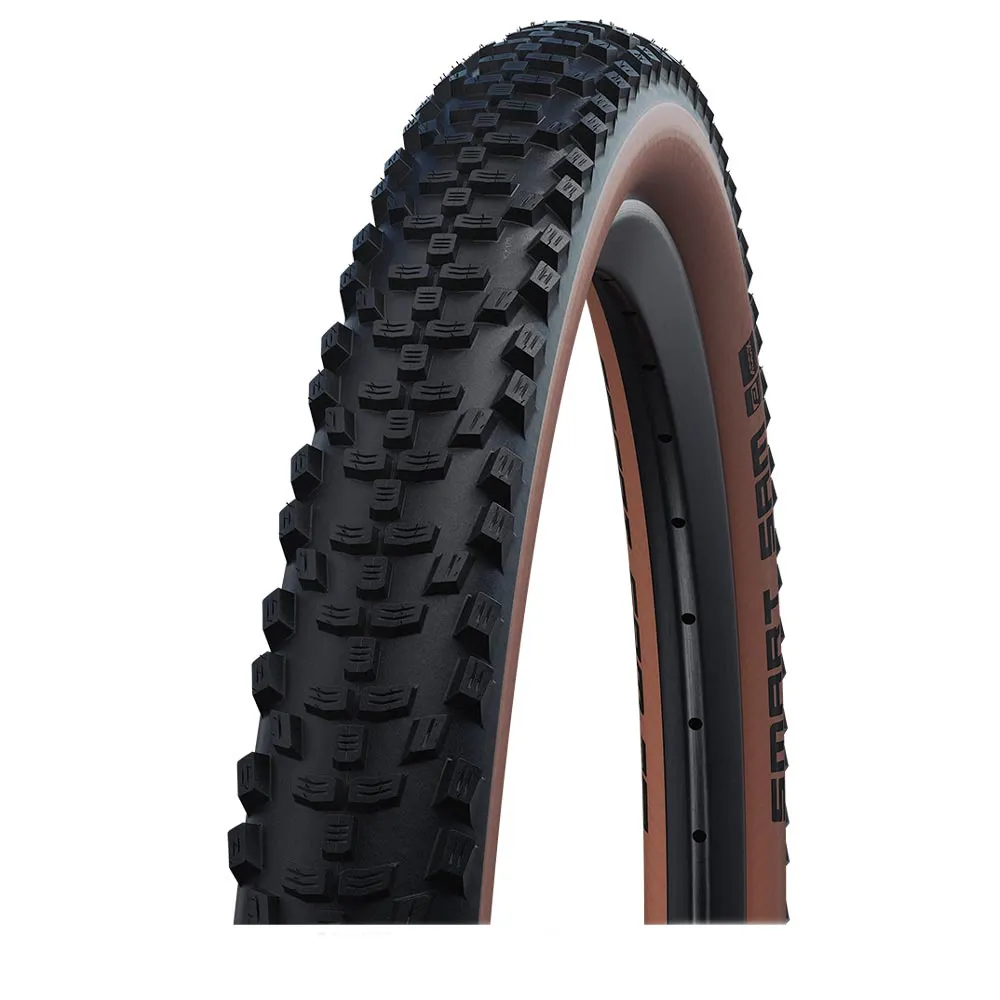 uPRISE Bikes Schwalbe Smart Sam Perf DD RaceGuard Fold 27.5 x 2.60 MTB Tyre -Bronze | Price match, 365 day return s, 18-Month Warranty, Finance Available & Free UK Delivery