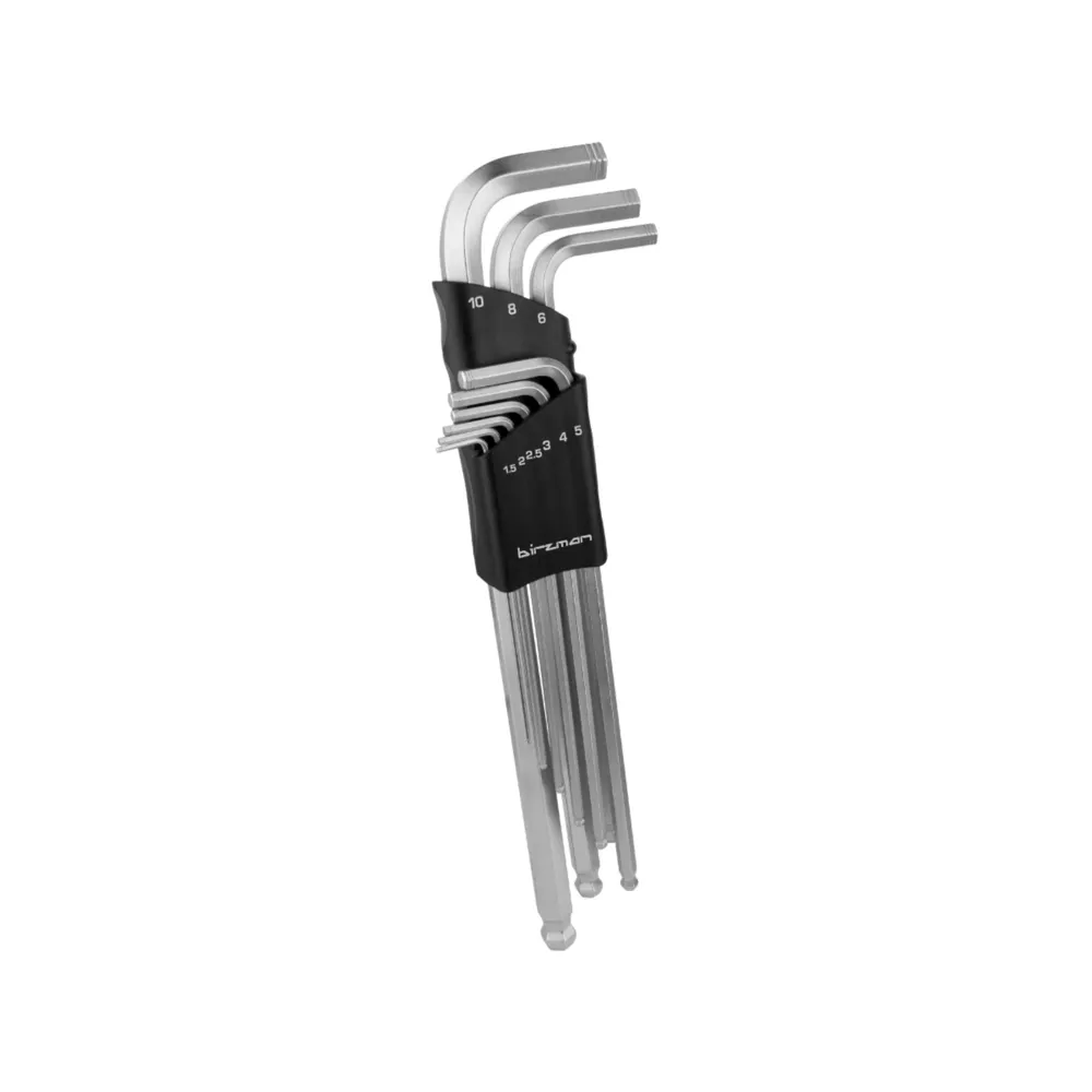 uPRISE Bikes Birzman Hex Key Set - 9 pieces | Price match, 365 day return s, 18-Month Warranty, Finance Available & Free UK Delivery