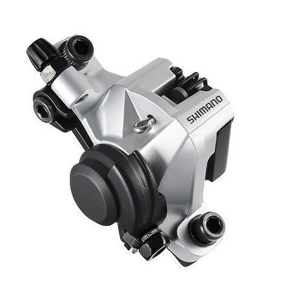uPRISE Bikes Shimano BR-M375 Cable Disc Brake Calliper Without Adapter - Silver | Price match, 365 day return s, 18-Month Warranty, Finance Available & Free UK Delivery