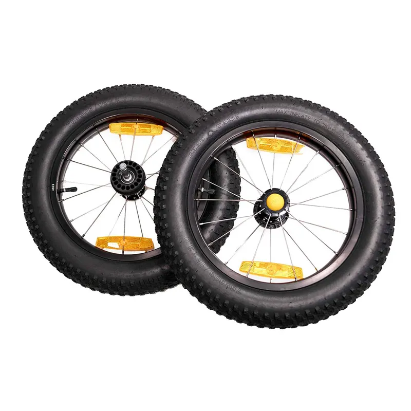 Burley 16 Inch Plus Wheel Kit - Black-4