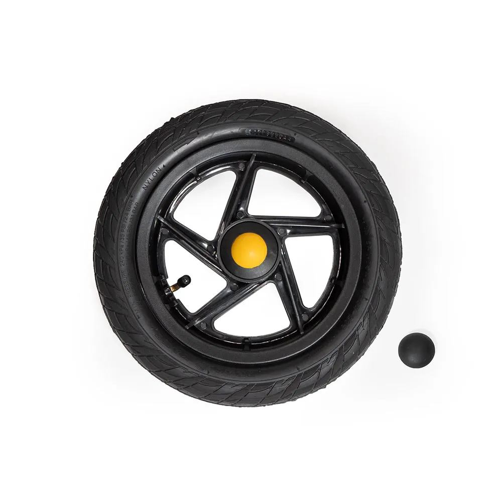 uPRISE Bikes Burley 12.5 Inch Travoy Wheel - Black | Price match, 365 day return s, 18-Month Warranty, Finance Available & Free UK Delivery