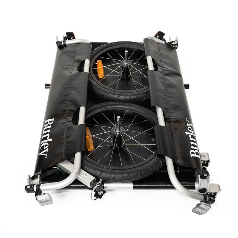 Burley Flatbed Cargo Bike Trailer - Black-1