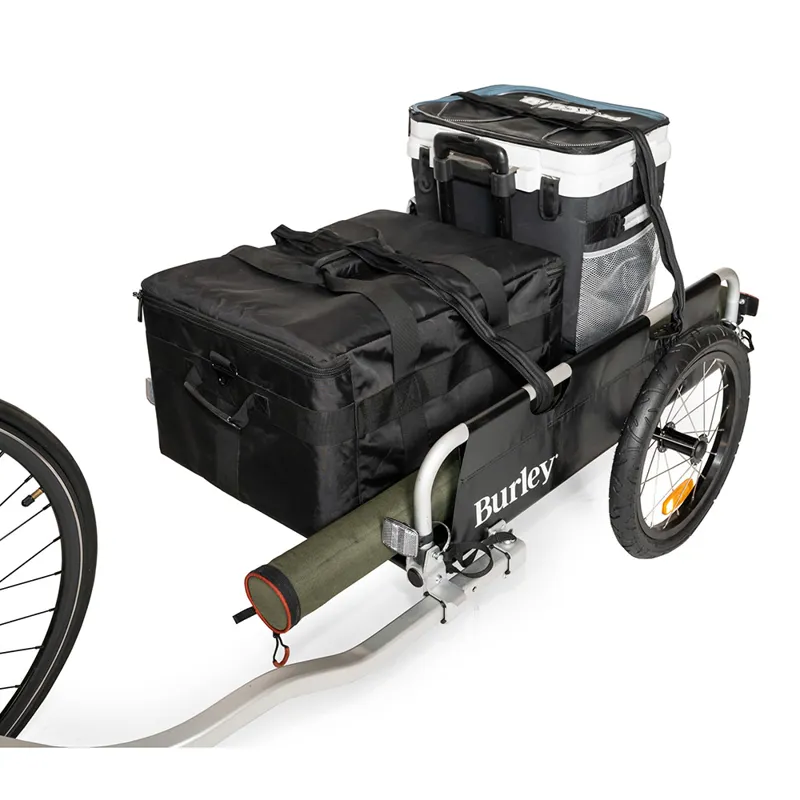 Burley Flatbed Cargo Bike Trailer - Black-3