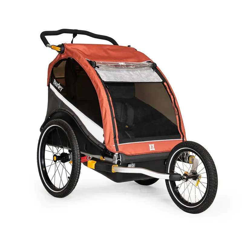 Burley Cub X Bike Child Trailer/Stroller - Red-2