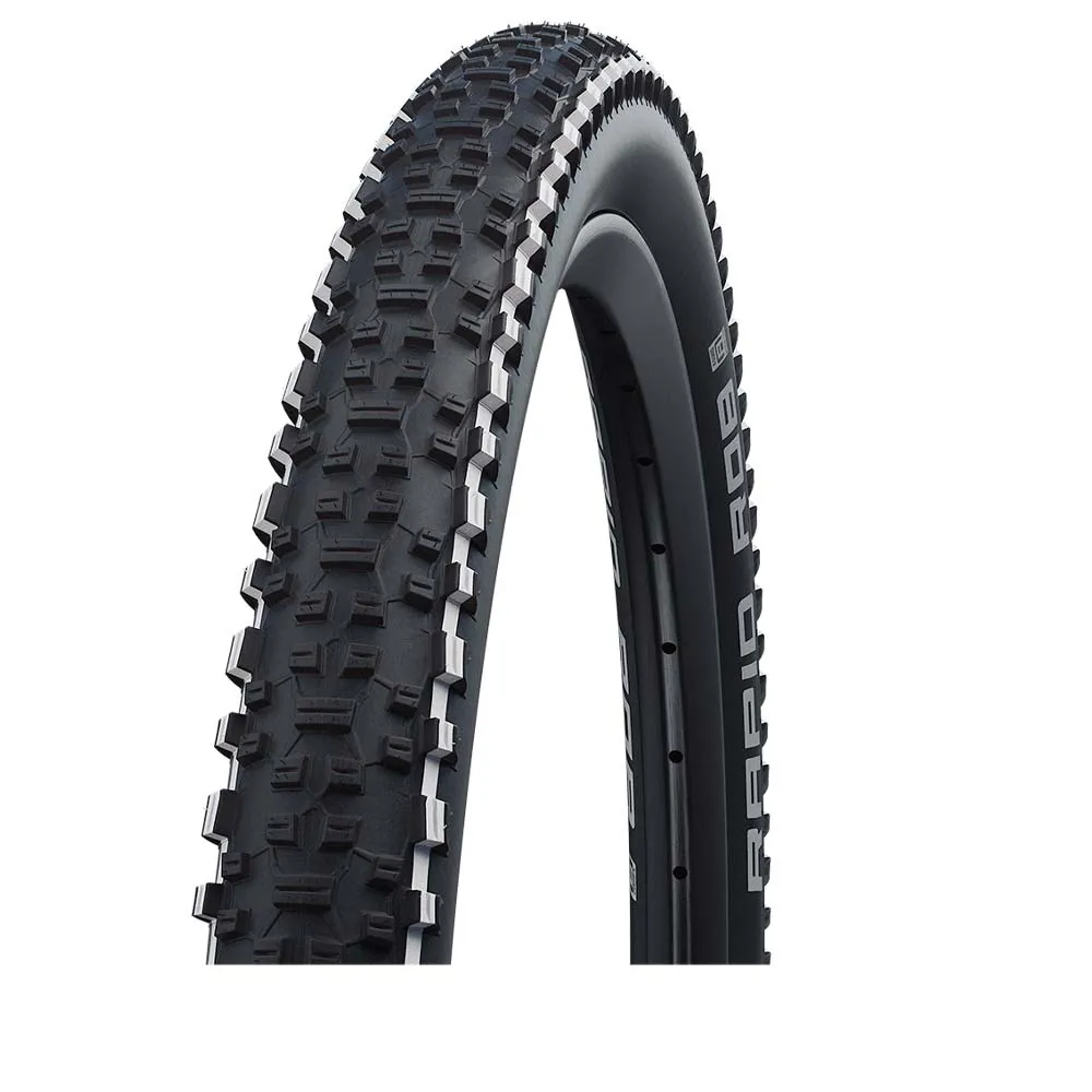 uPRISE Bikes Schwalbe Rapid Rob K-Guard 26 x 2.25 MTB Tyre - Black/White | Price match, 365 day return s, 18-Month Warranty, Finance Available & Free UK Delivery