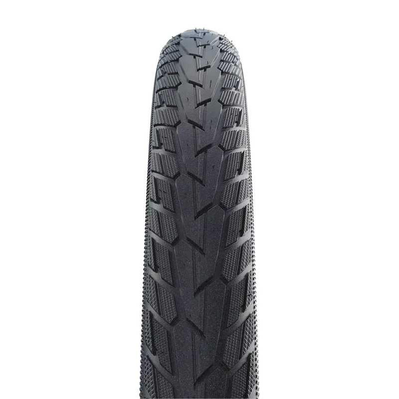 Schwalbe Road Cruiser K-Guard 27 x 1.25 MTB Urban Tyre - Black/White-1