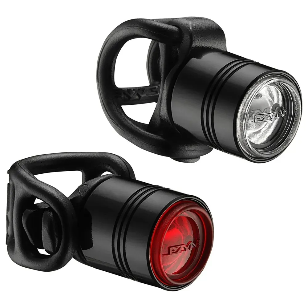 uPRISE Bikes Lezyne Femto Drive LED Light Set - Black/Black | Price match, 365 day return s, 18-Month Warranty, Finance Available & Free UK Delivery
