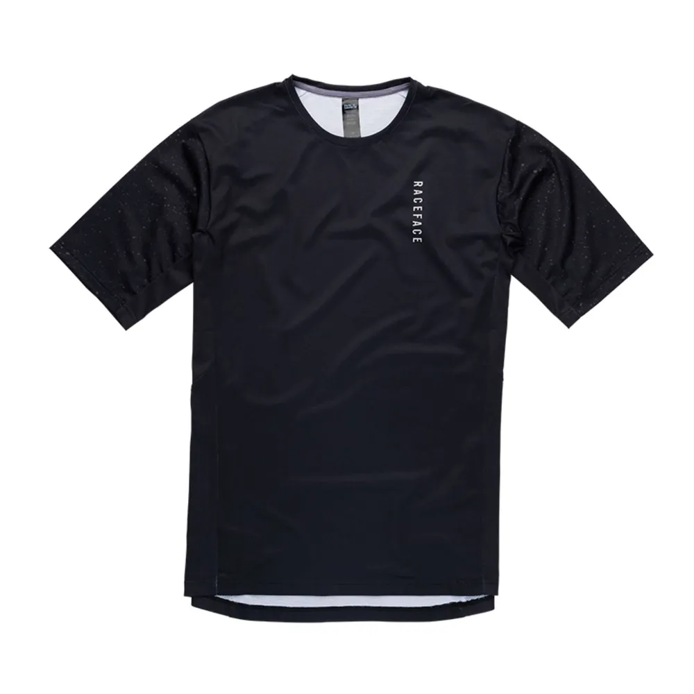 uPRISE Bikes Race Face Indy Men's Short Sleeve MTB Jersey - Black | Price match, 365 day return s, 18-Month Warranty, Finance Available & Free UK Delivery