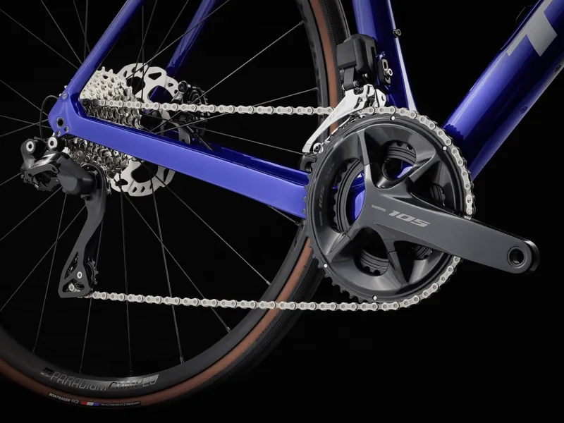 Trek Domane SL 6 Gen 4 2024 Endurance Carbon Road Bike - Hex Blue-10