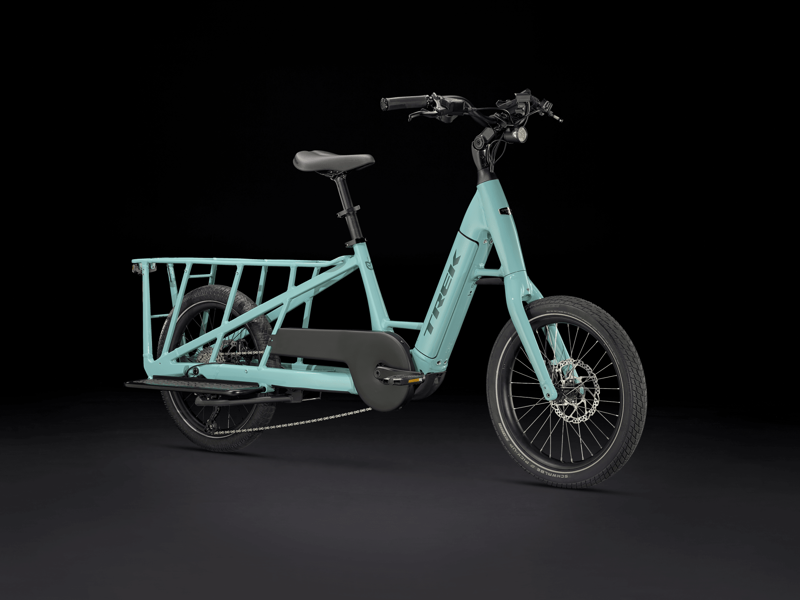 Trek Fetch+ 2 20w 2026 Electric Cargo Bike - Blue Sage - Large-1