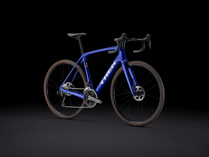 Trek Domane SL 6 Gen 4 2024 Endurance Carbon Road Bike - Hex Blue-1