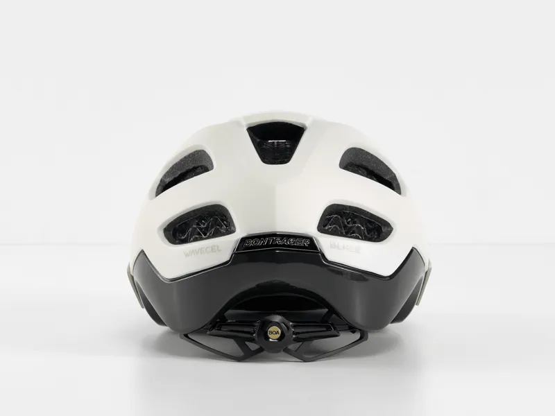 Bontrager Blaze Wavecel MTB Helmet - Era White/Black Olive-2