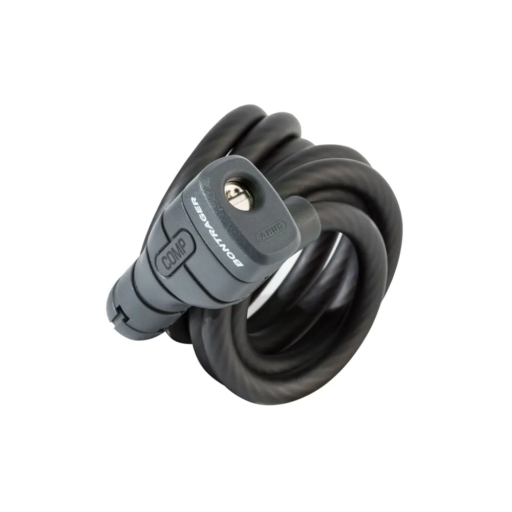 uPRISE Bikes Bontrager Comp Keyed Cable Lock - 10mm x 180cm - Black | Price match, 365 day return s, 18-Month Warranty, Finance Available & Free UK Delivery