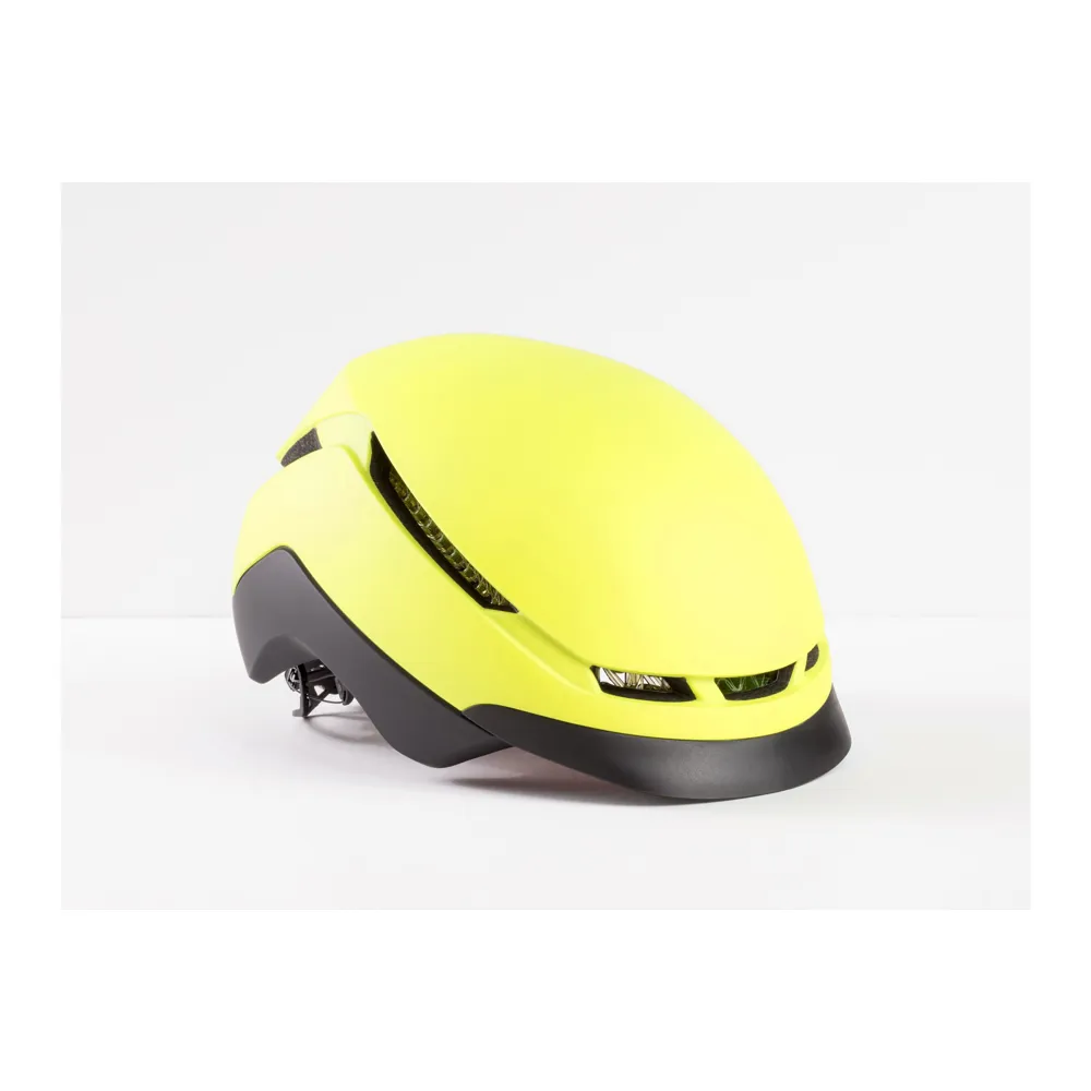 uPRISE Bikes Bontrager Charge Wavecel Commuter Helmet - Radioactive Yellow/Black | Price match, 365 day return s, 18-Month Warranty, Finance Available & Free UK Delivery