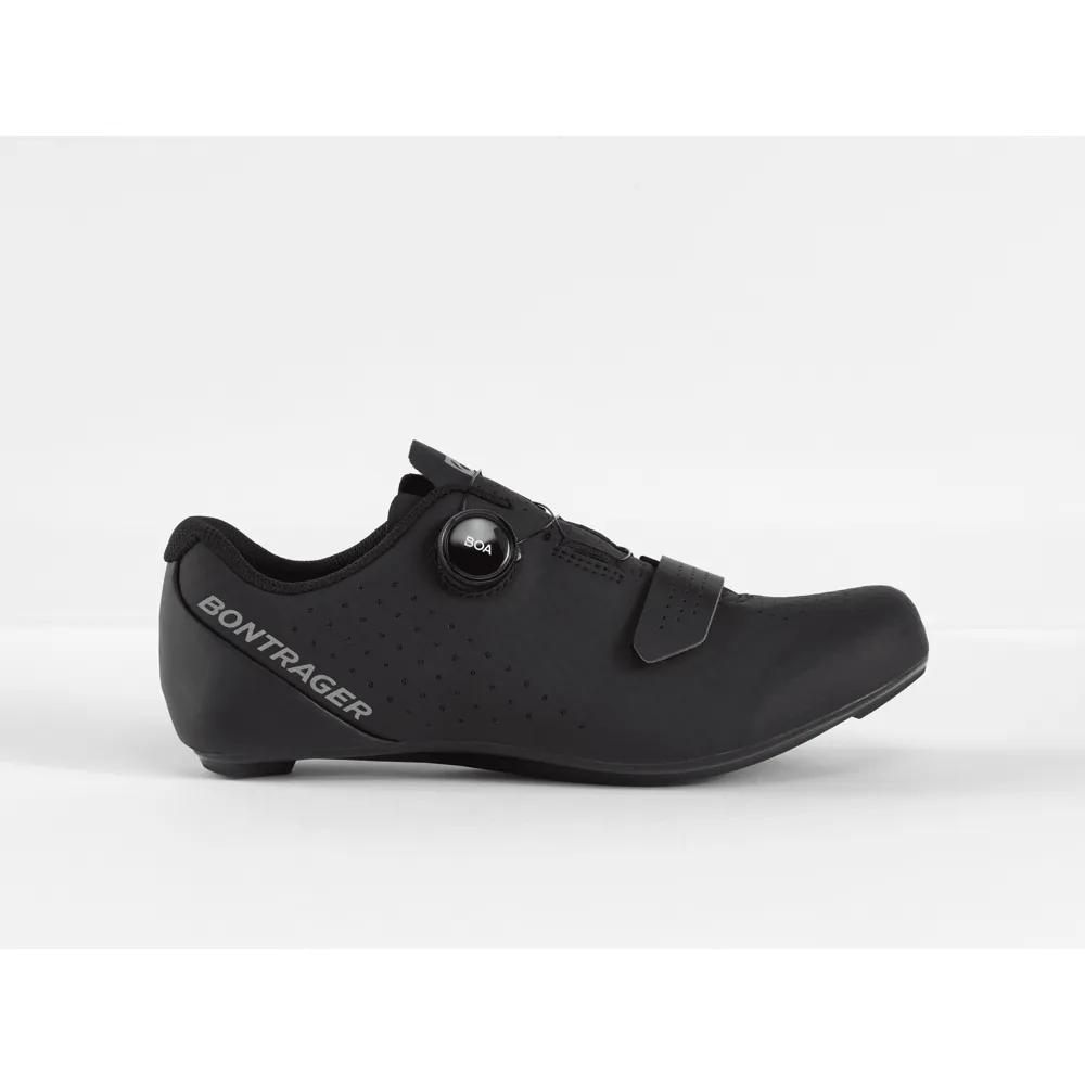 uPRISE Bikes Bontrager Circuit Road Shoes - Black | Price match, 365 day return s, 18-Month Warranty, Finance Available & Free UK Delivery