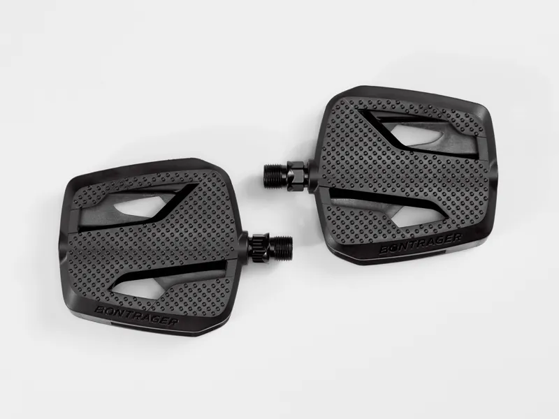 Bontrager City Flat Pedals - 9/16 - Black-1