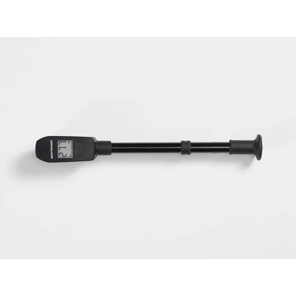 uPRISE Bikes Bontrager Digital Shock Pump - Black | Price match, 365 day return s, 18-Month Warranty, Finance Available & Free UK Delivery