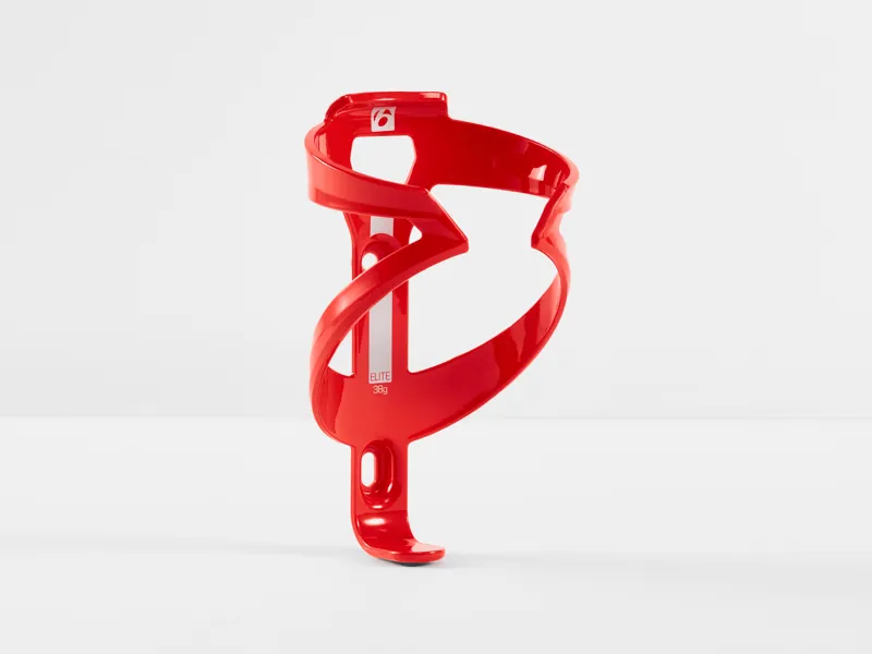 Bontrager Elite Recycled Plastic Water Bottle Cage - Red/Grey