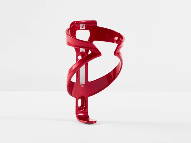 Bontrager Elite Recycled Plastic Water Bottle Cage - Rage Red