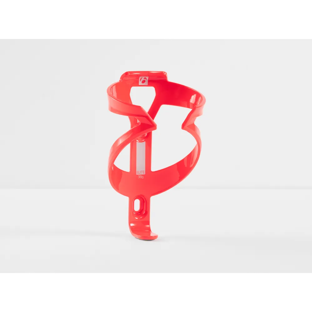uPRISE Bikes Bontrager Elite Recycled Plastic Water Bottle Cage - Radioactive Coral | Price match, 365 day return s, 18-Month Warranty, Finance Available & Free UK Delivery