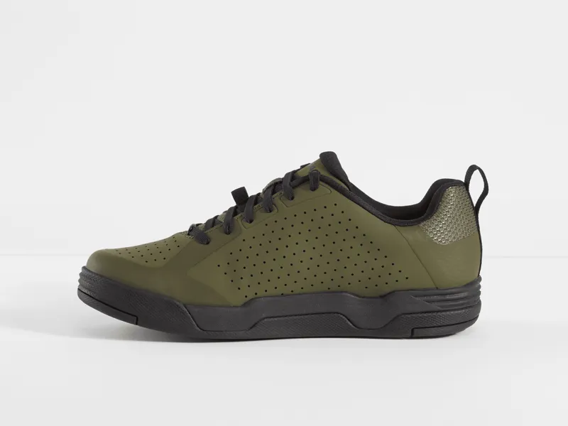 Bontrager Flatline Flat MTB Shoes - Olive Grey-1