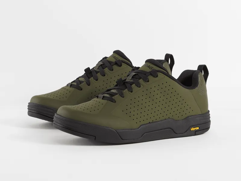Bontrager Flatline Flat MTB Shoes - Olive Grey-3