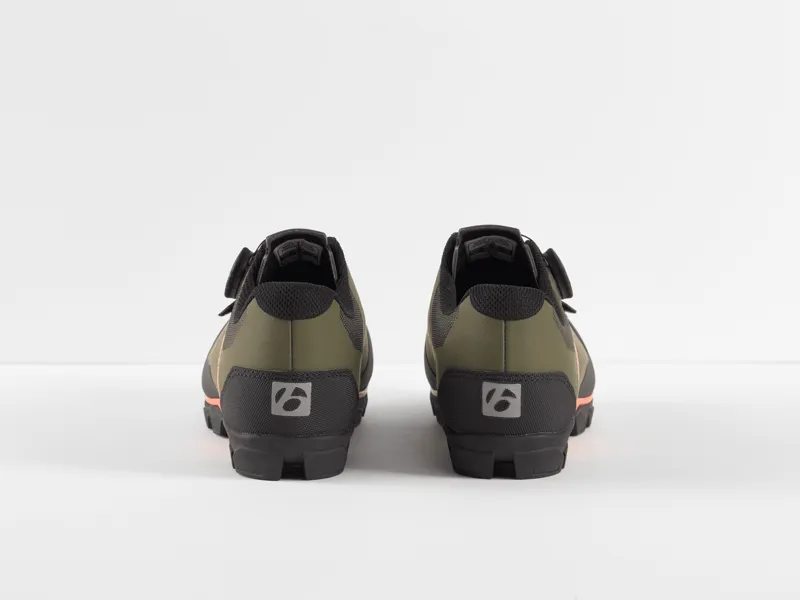Bontrager Foray MTB Shoes - Olive Grey/Orange-5