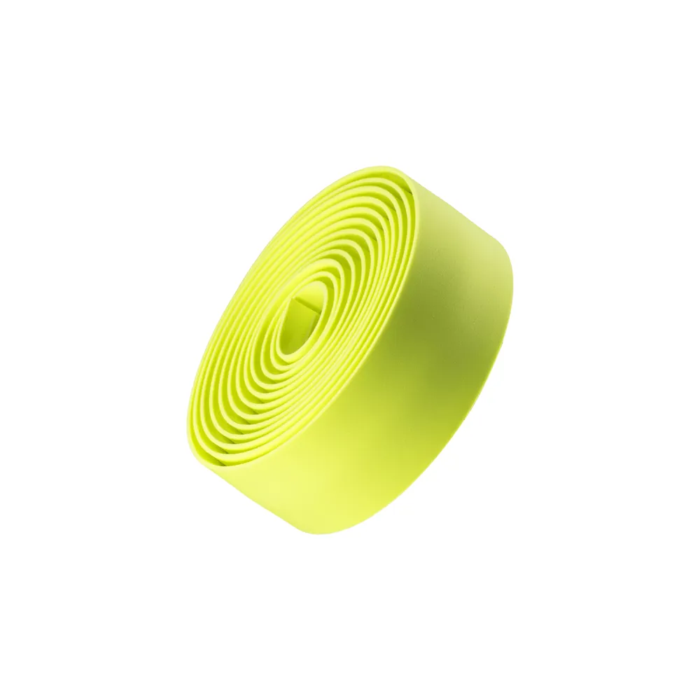 uPRISE Bikes Bontrager Gel Cork Visibility Bar Tape - Radioactive Yellow | Price match, 365 day return s, 18-Month Warranty, Finance Available & Free UK Delivery