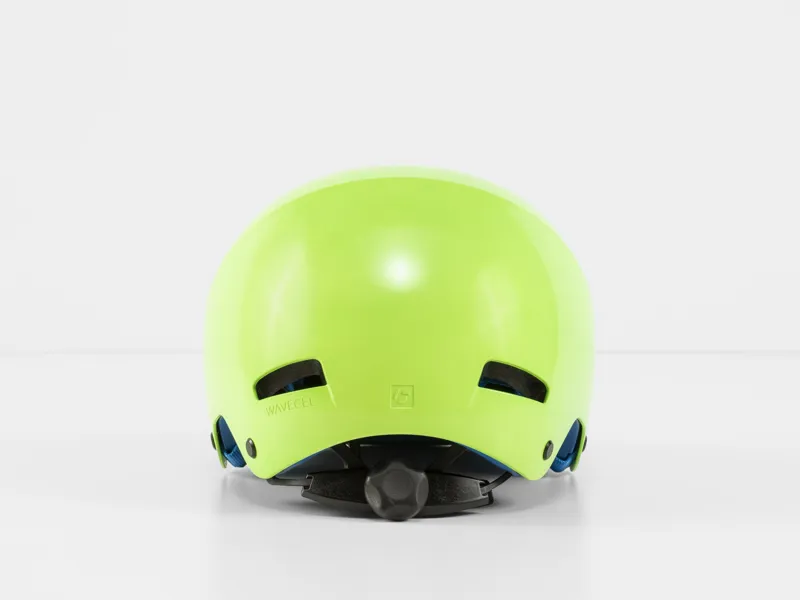 Bontrager Jet Wavecel Child Helmet - Vis Green/Royal-2