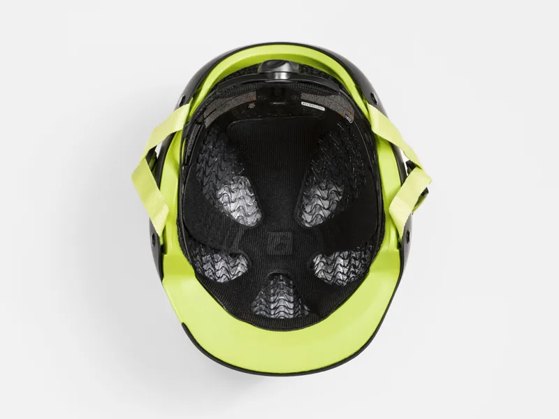 Bontrager Jet Wavecel Youth Helmet - Black/Volt-3