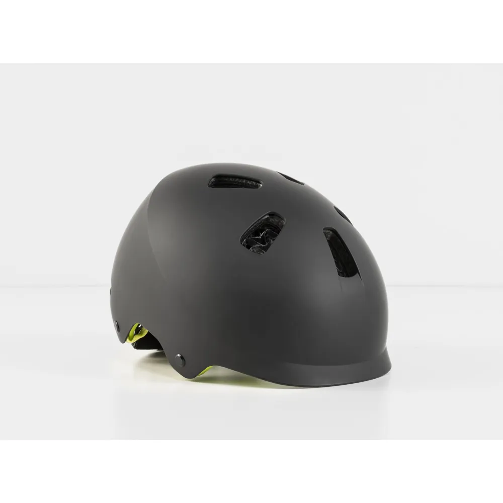 uPRISE Bikes Bontrager Jet Wavecel Youth Helmet - Black/Volt | Price match, 365 day return s, 18-Month Warranty, Finance Available & Free UK Delivery