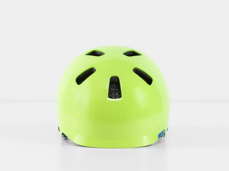 Bontrager Jet Wavecel Youth Helmet - Vis Green/Royal-1