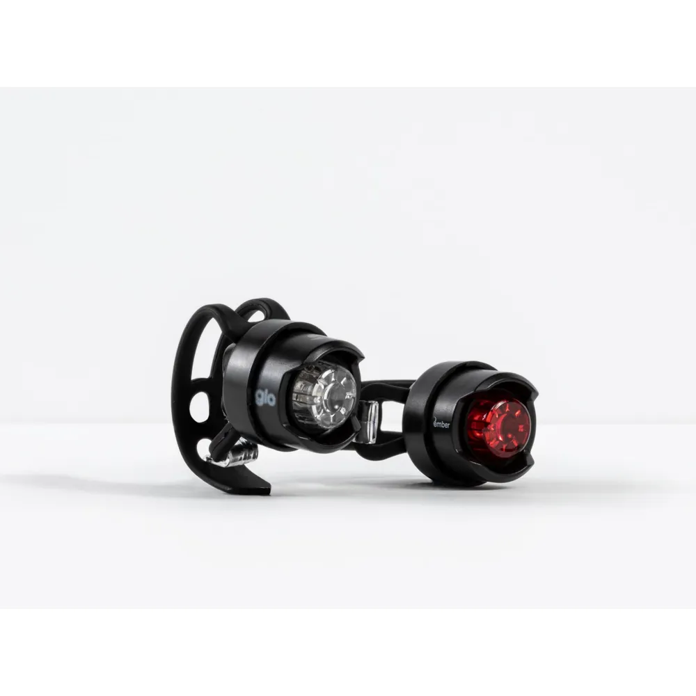 uPRISE Bikes Bontrager Glo/Ember Light Set - Black | Price match, 365 day return s, 18-Month Warranty, Finance Available & Free UK Delivery