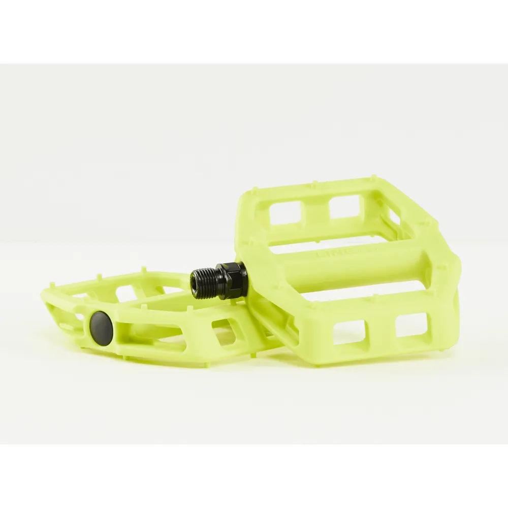uPRISE Bikes Bontrager Line Comp Flat Pedals - 9/16 - Volt | Price match, 365 day return s, 18-Month Warranty, Finance Available & Free UK Delivery