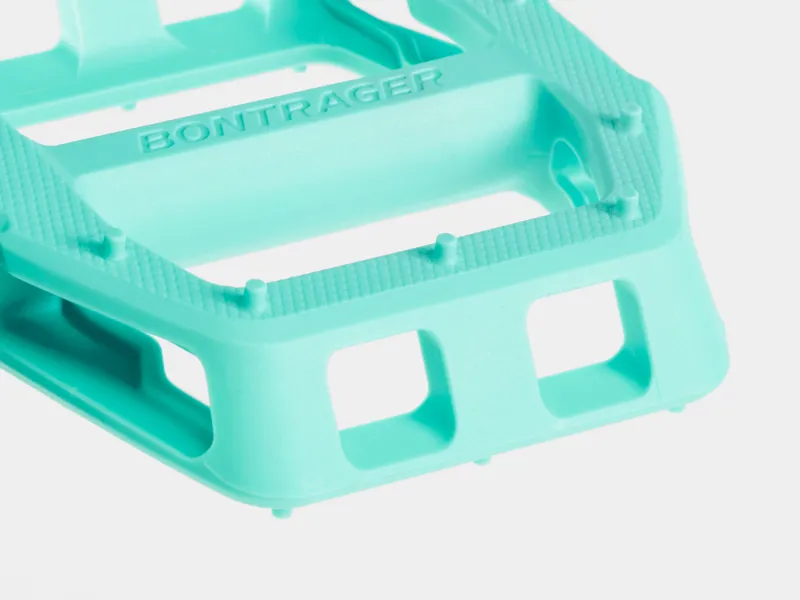 Bontrager Line Comp Flat Pedals - 9/16 - Miami Green-2