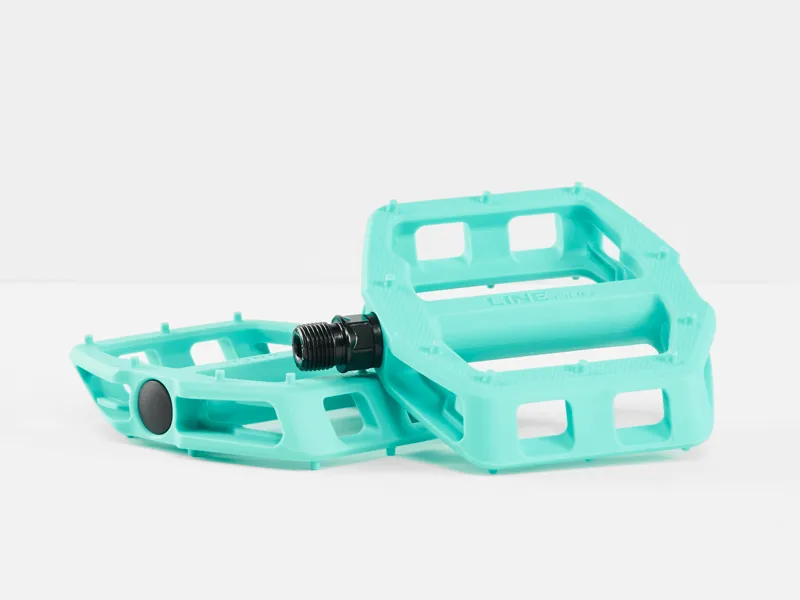 Bontrager Line Comp Flat Pedals - 9/16 - Miami Green