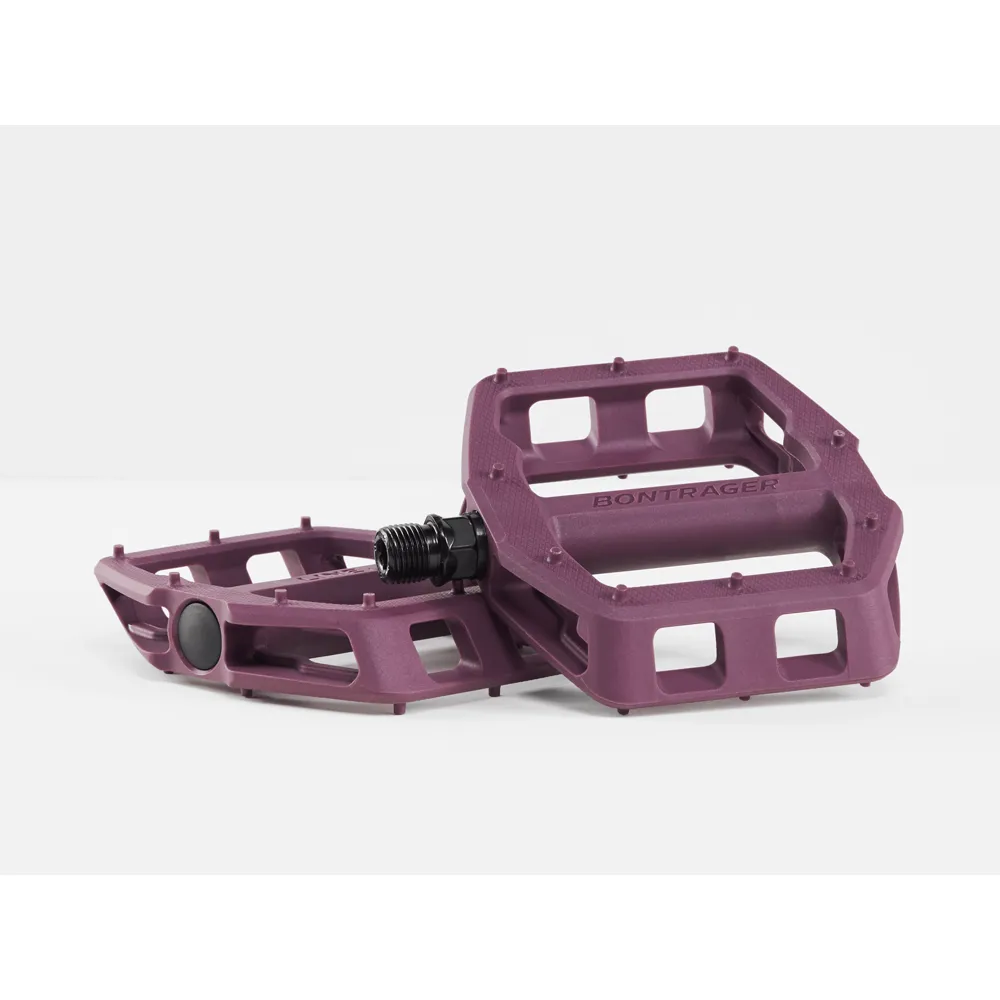 uPRISE Bikes Bontrager Line Comp Flat Pedals - 9/16 - Mulberry | Price match, 365 day return s, 18-Month Warranty, Finance Available & Free UK Delivery
